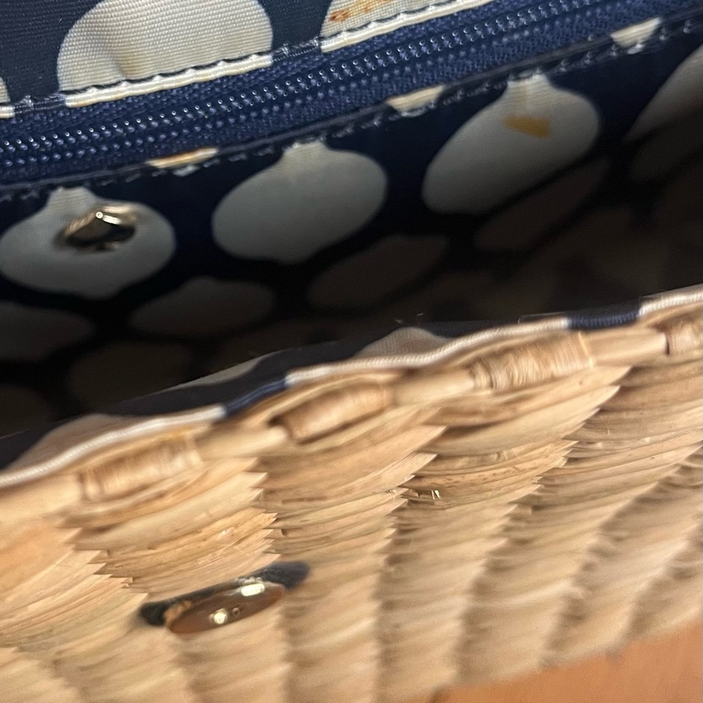 Kate Spade via limoni Clara Blue and Tan Crossbody Bag - Picture 6 of 6